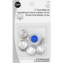 Dritz Cover Button Kit sz.30 3/4in (Box of 3)