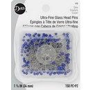 Dritz Ult-Fine Glass HdPins150ct (Box of 3)