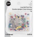 Dritz Long Ball Point Pins 1-1/2in (Box of 6)