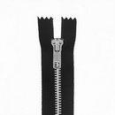 Coats & Clark Fashion Zipper 14" Aluminum Black (Box of 2)