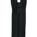 Separating Sport Zipper-30in Polyester, Black BOX02