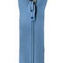 Polyester Zipper 14in  Blue BOX03