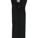 Polyester Zipper 24in, Black