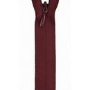 Polyester Invisible Zipper 12-14in, Barberry Red