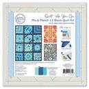 Mix and Match 12 Block Quilt Kit