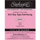 Fsbl Knit Stay Tape 1.25 in Extremely Fine BL 98