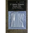 Satin Elastic .25in 4yds- Powder Blue