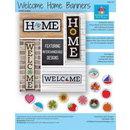 Welcome Home Banners Pattern