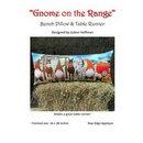 Gnome on the Range bench pillow Table runner Patte