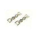 Chain Strap Connectors - 2Pack Silver