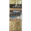 Bias Tape Wide SF Lame Gold