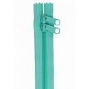 Handbag Zippers, 30in Double Slide-Turquoise