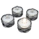 Pack of 4 LED cool white tealights