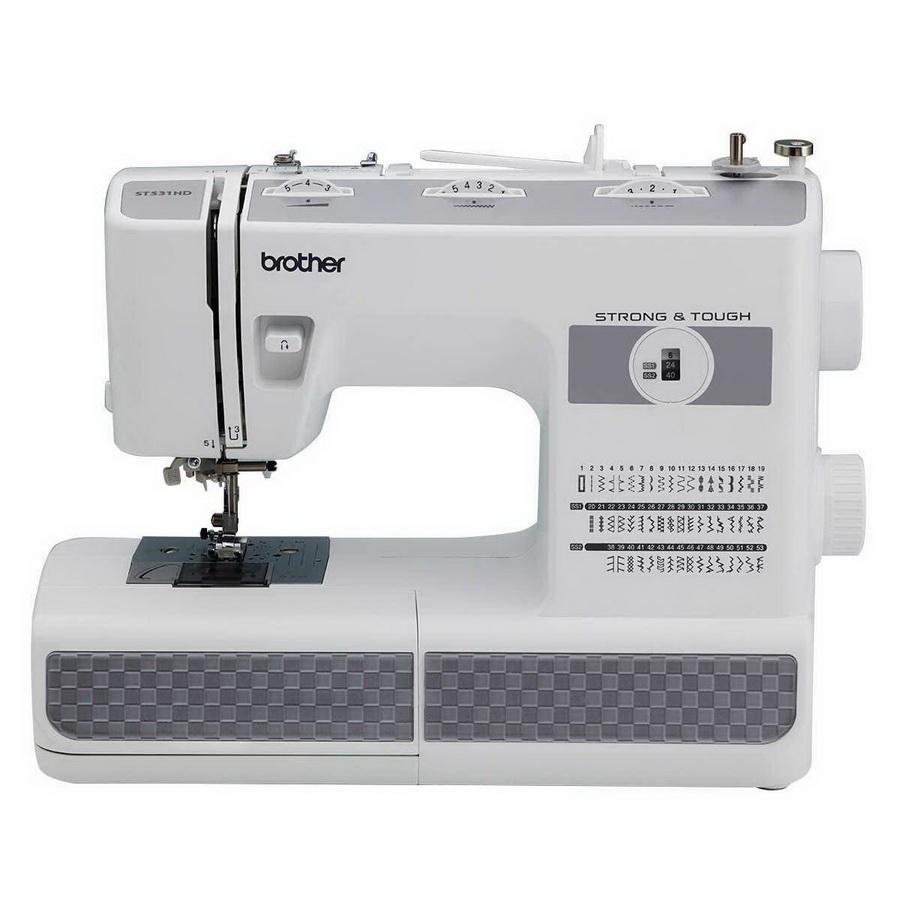Mini Sewing Machine Beginners with 42 PCS Sewing Kit, Fabrics and Finger  Guard