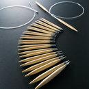 Clover No. 15 Bamboo Interchangeable Circular Knitting (Quantity 3)