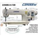 Consew 2206RB-14-7DD Direct Drive, Heavy Duty, Single Needle, Walking Foot Lockstitch Machine     including Stand