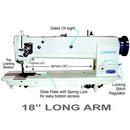 Consew Premier 1255RBL-18 Single Needle Long Arm With Assembled Table and Servo Motor