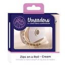 Threaders Zips on a Roll - Cream