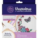 Threaders Embroidery Kit - Flutterby