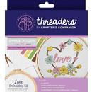 Threaders Embroidery Kit - Love