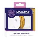 Threaders Zips on a Roll - Gold