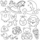 Threaders Embroidery Transfer Sheets - Baby