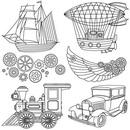 Threaders Embroidery Transfer Sheets - Traveller
