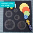 Creative Grids Quilting Ruler Circles (5 Discs with Grips)