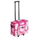 Creative Notions Sewing Machine Trolly - Pink and Grey Floral Print