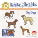 Dakota Collectibles  Top Dogs Embroidery Designs - 970132