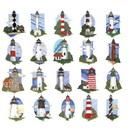 Dakota Collectibles Lighthouses  Embroidery Designs - 970133
