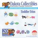 Dakota Collectibles Toddler Trios Embroidery Designs Toddler Trios - 970218