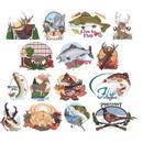 Dakota Collectibles Hunting & Fishing  Embroidery Designs - 970223