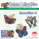 Dakota Collectibles Butterflies #2 Embroidery Designs - 970255