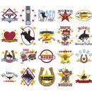 Dakota Collectibles Rodeo Round Up Embroidery Designs - 970385