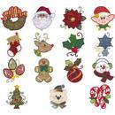 Dakota Collectibles Jolly Christmas Applique Embroidery Designs - 970386