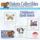 Dakota Collectibles Childrens Quilt Stitch Embroidery Designs - 970389
