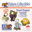 Dakota Collectibles Towel Topper Variety  Embroidery Designs - 970408