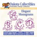 Dakota Collectibles Elegant Monograms 15 5x7 (970509)