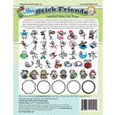 Button Ups ~ Mini Stick Friends Embroidery CD - Designs by Hope Yoder