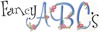 Fancy ABCs from Designs by Hope Yoder - Embroidered Design Collection
