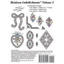 Heirloom Embellishments Vol 3 CD - Lace Shaping - Designs by Hope Yoder