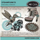 SteampunkD Embroidery CD w/SVG