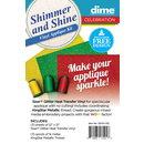DIME Shimmer and Shine Vinyl Applique Kit - Multiple Colors Options Available