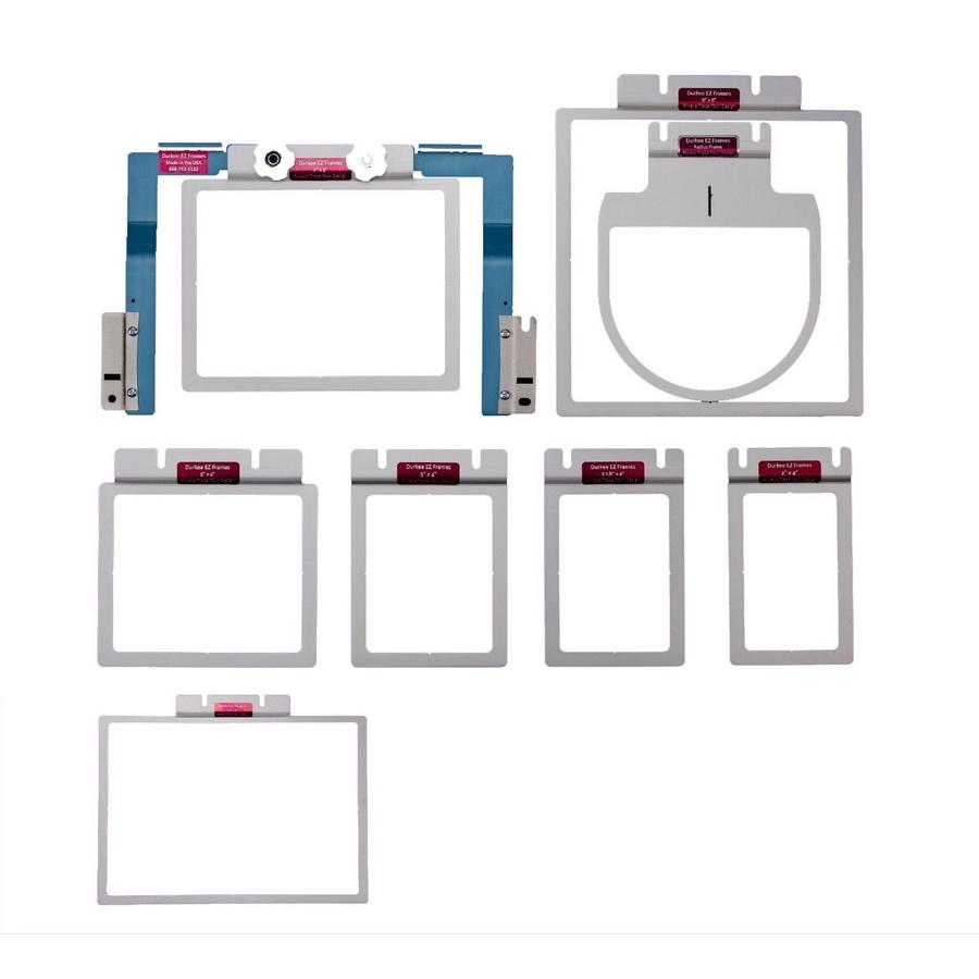 Durkee EZ Frames 8 PC set for the Ricoma 1010 Embroidery Machine