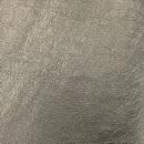 Faux Leather Fabric 54in x 19in Metallic Grey