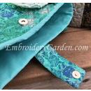 Embroidery Garden Jelly Roll Purse Set