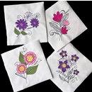 DIME Hand Hand Sketched Floral Collection By Reen Wilcoxson From Embroidery Garden