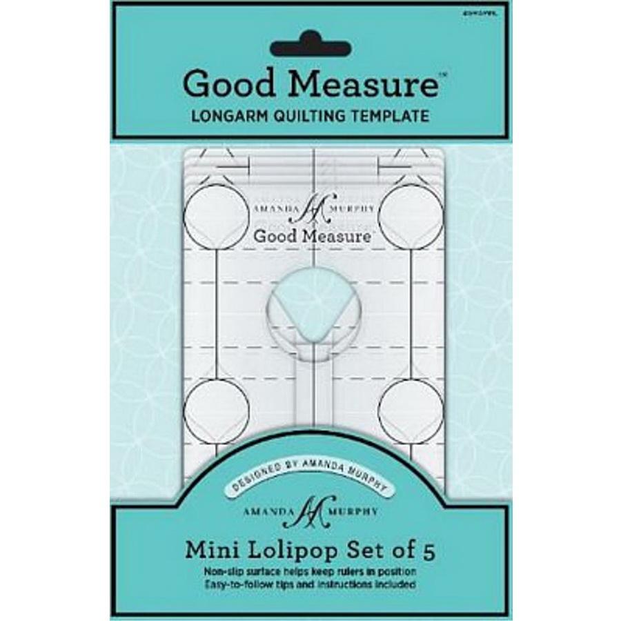 Good Measure Every Oval Quilting Ruler Template Set for Longarm