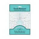 Good Measure Long Arm Every Star Quilting Template Ruler 4 PC Set